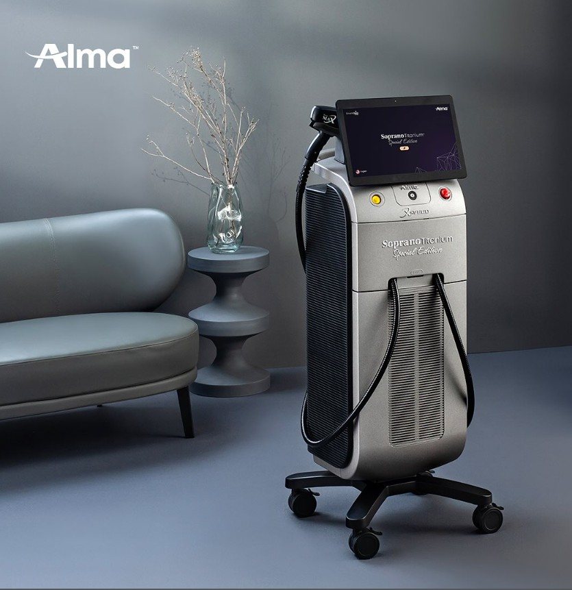 The Alma Soprano Titanium platform