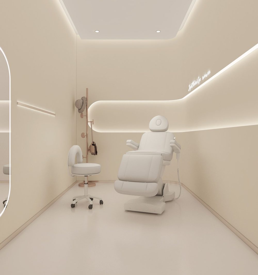 Private treatment room at Joyful Medical Spa